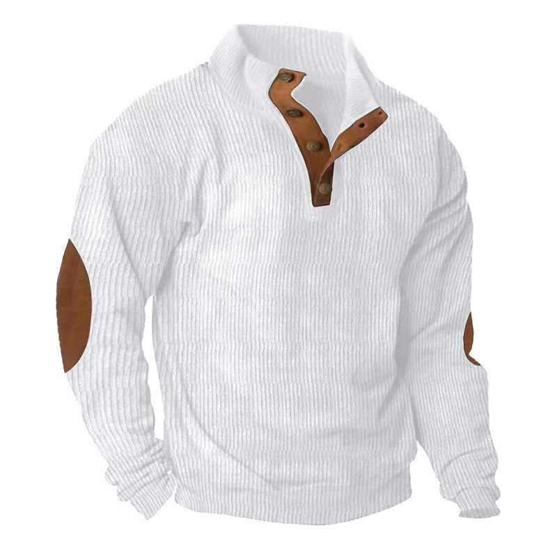 The Captain — Corduroy Quarter-Button
