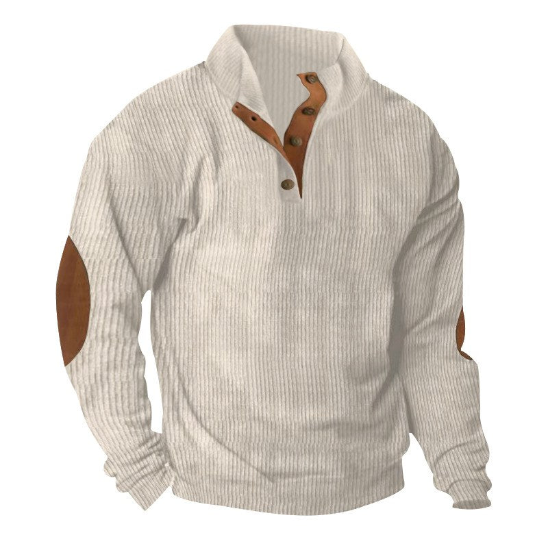 The Captain — Corduroy Quarter-Button